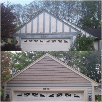 Replace Exterior Insulated Vinyl Siding Architectural Shakes Windows Soffit Trim in Lisle