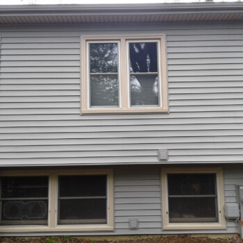 New siding remodeling in Lisle, IL. 6613 Fernwood Dr. Lisle, IL Michon Siding Lisle