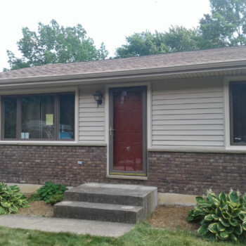 Lovely Ranch home at 10407 Yorkhouse Road in Beach Park IL, isn’t it? Michon Siding Windows Roofing Doors - complete home exterior system in Beach Park IL